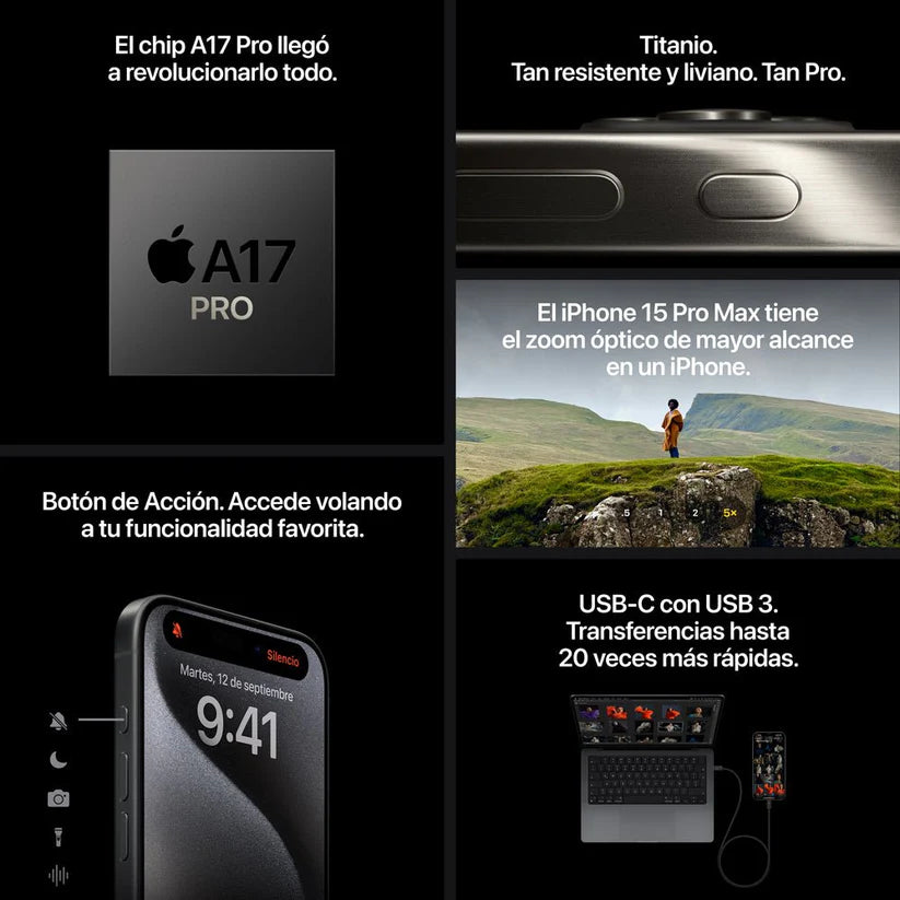 IPhone 15 Pro exhibición
