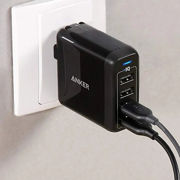 Cargador 4 puertos de 40 W Powerport 4 Anker