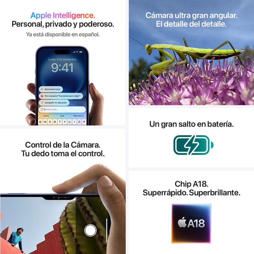 IPhone 16 exhibición